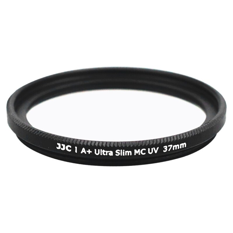 JJC F-MCUV37 - UV Filter 37mm schwarz ultra slim