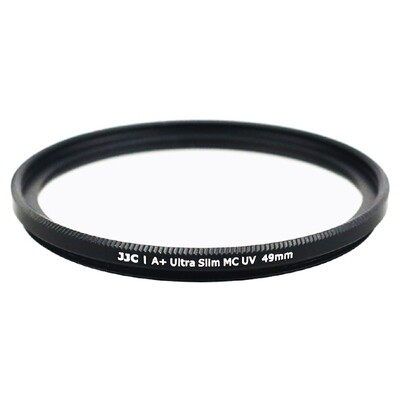 JJC F-MCUV49 - UV Filter 49mm schwarz ultra slim