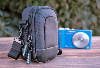 Kameratasche schwarz passend für Panasonic Lumix DMC-FS18