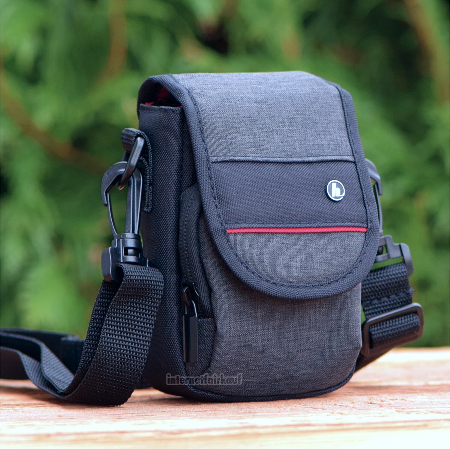 Kameratasche passend für Panasonic Lumix DMC-LX5 - Gürteltasche