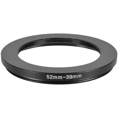 52-39mm Adapterring Filteradapter