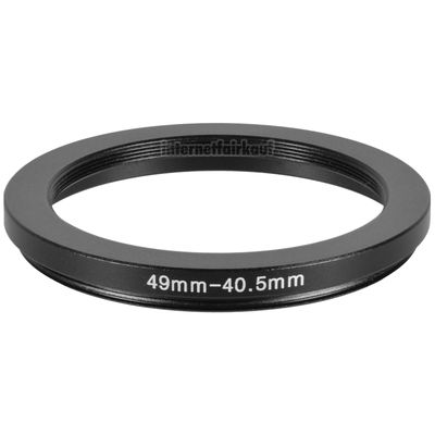 49-40.5mm Adapterring Filteradapter