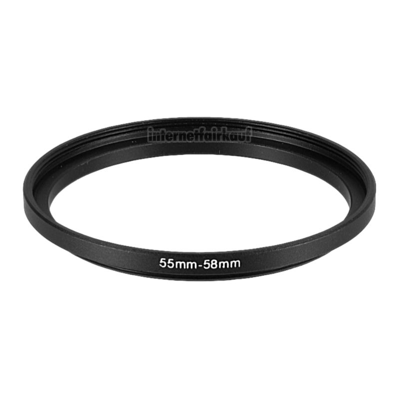 55-58mm Adapterring Filteradapter
