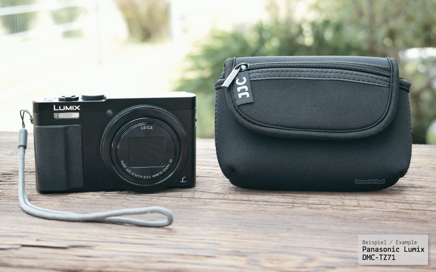 Neoprene Etui passend für Ricoh Pentax WG-8 Kameratasche