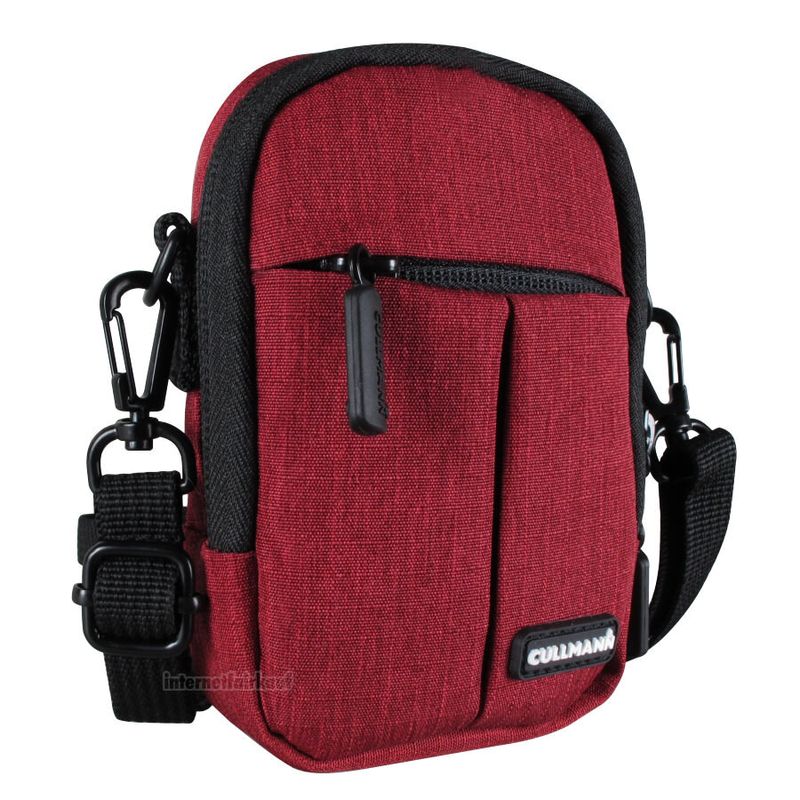 Kameratasche Schultertasche rot passend für Ricoh Pentax WG-8