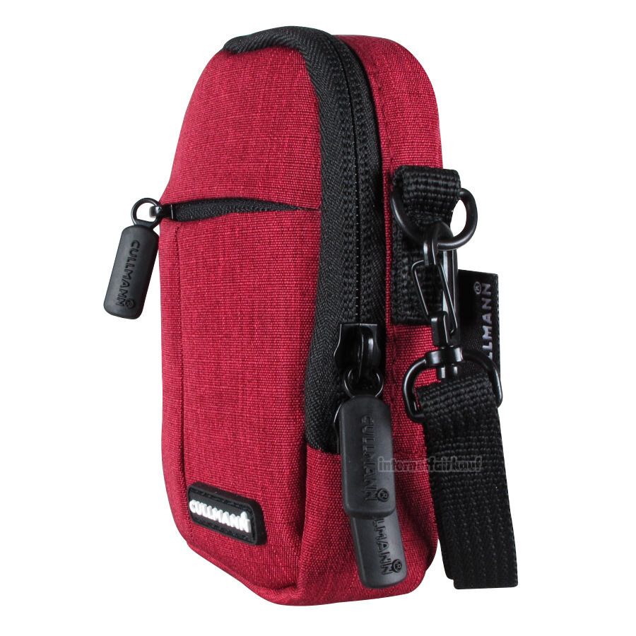 Kameratasche Schultertasche rot passend für Ricoh Pentax WG-8