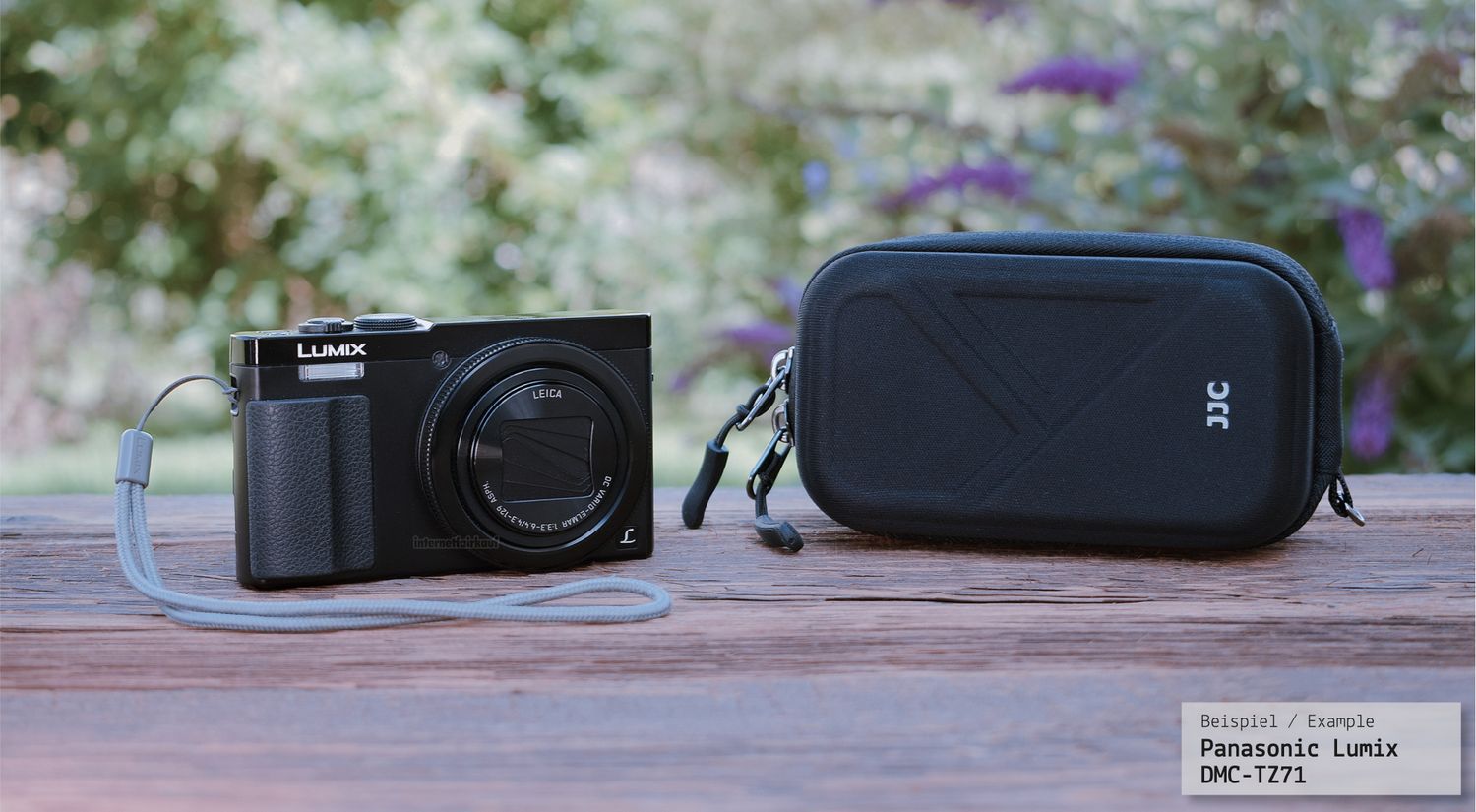 Kameratasche Hardcase passend für Panasonic Lumix DMC-TZ81