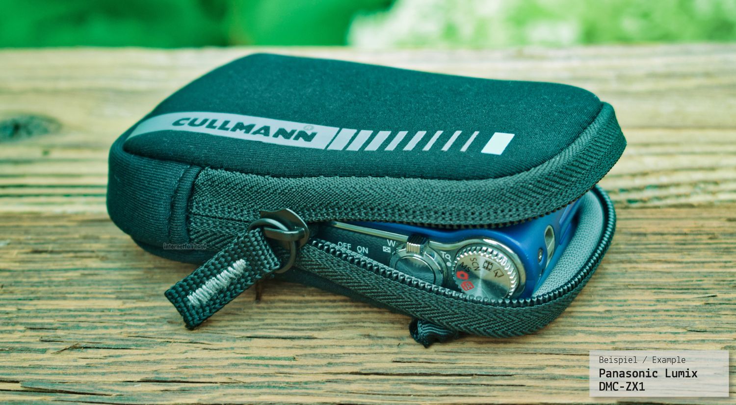 Neoprene Etui Kameratasche schwarz passend für Rollei Powerflex 700