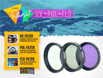 UV + Pol + FD / FLD Filter 39mm
