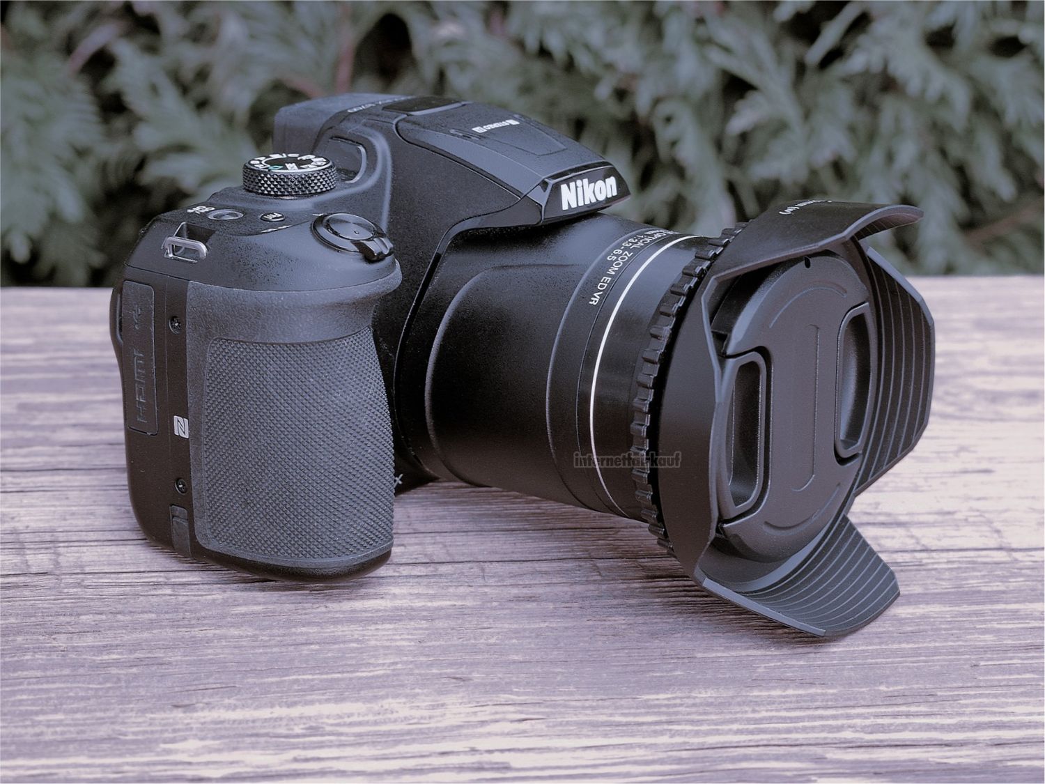 6-teiliges Zubehörset für Nikon P600 P610 B600 B700 - Filter Deckel Gegenlichtblende