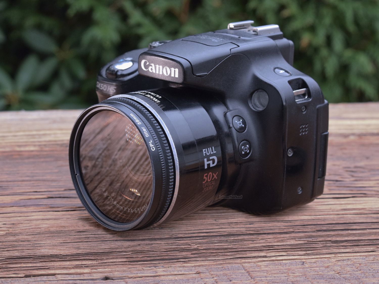 Set UV POL FLD Filter + Adapter passend für Canon PowerShot G3X SX540HS SX530HS u.a.