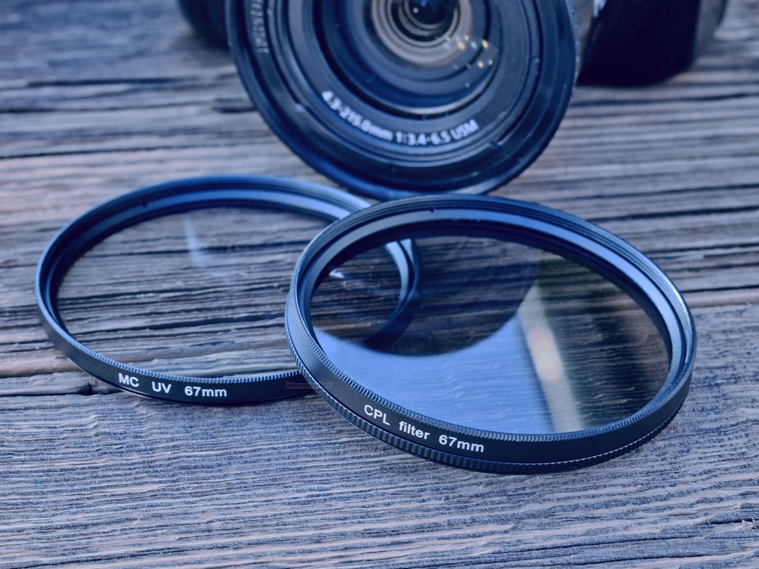Set UV POL Filter Adapter Gegenlichtblendel passend für Canon PowerShot G3X SX540HS SX530HS u.a.