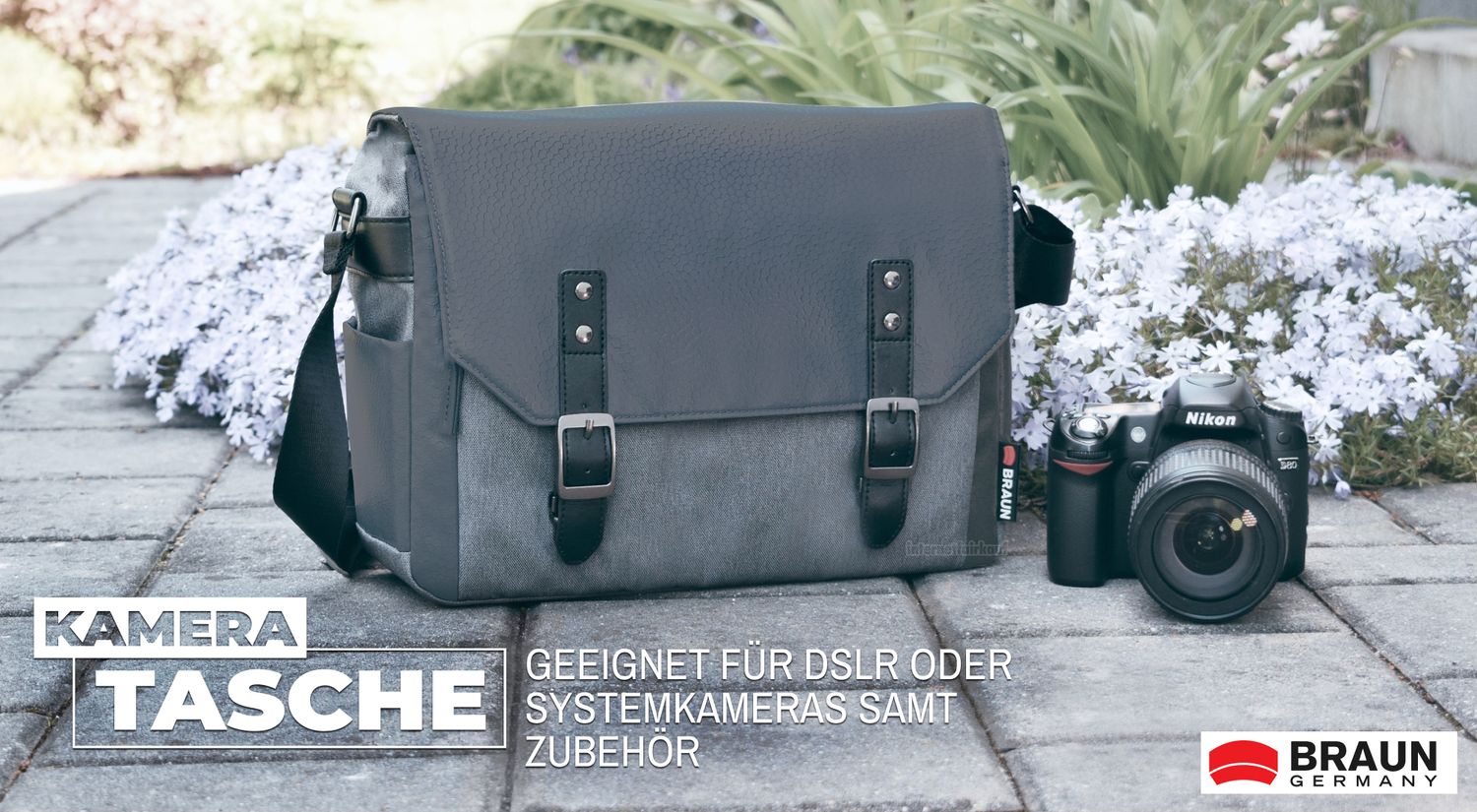 Schultertasche passend für Panasonic Lumix DC-GX9