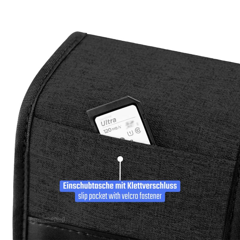 Kameratasche / Gürteltasche passend für Panasonic HC-V520