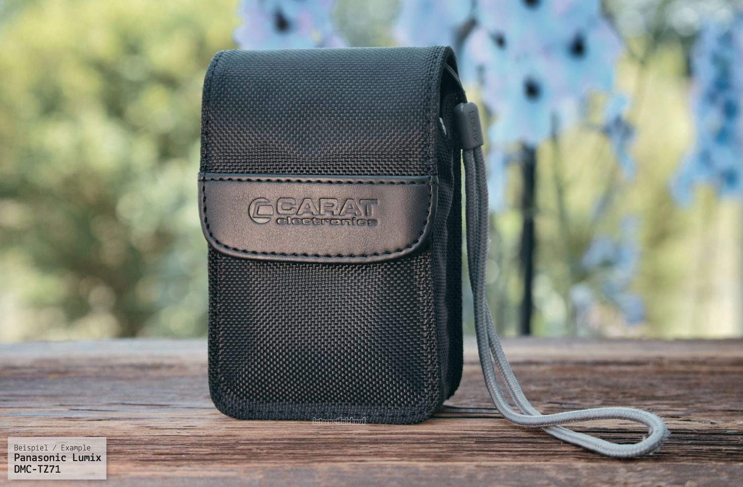 Nylon Etui passend für Panasonic Lumix DMC-TZ3 - Kameratasche
