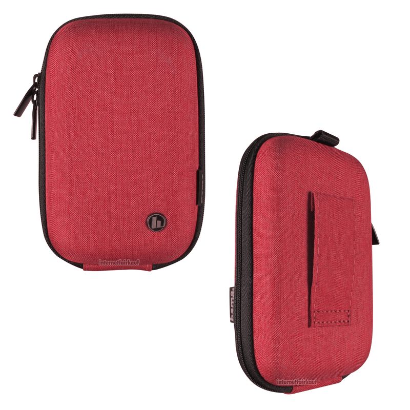 Hardcase Fototasche rot passend für Pentax WG-90