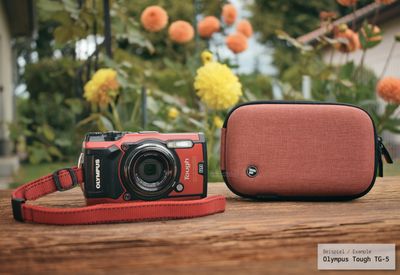 Hardcase Kameratasche rot passend für Canon PowerShot SX700 HS