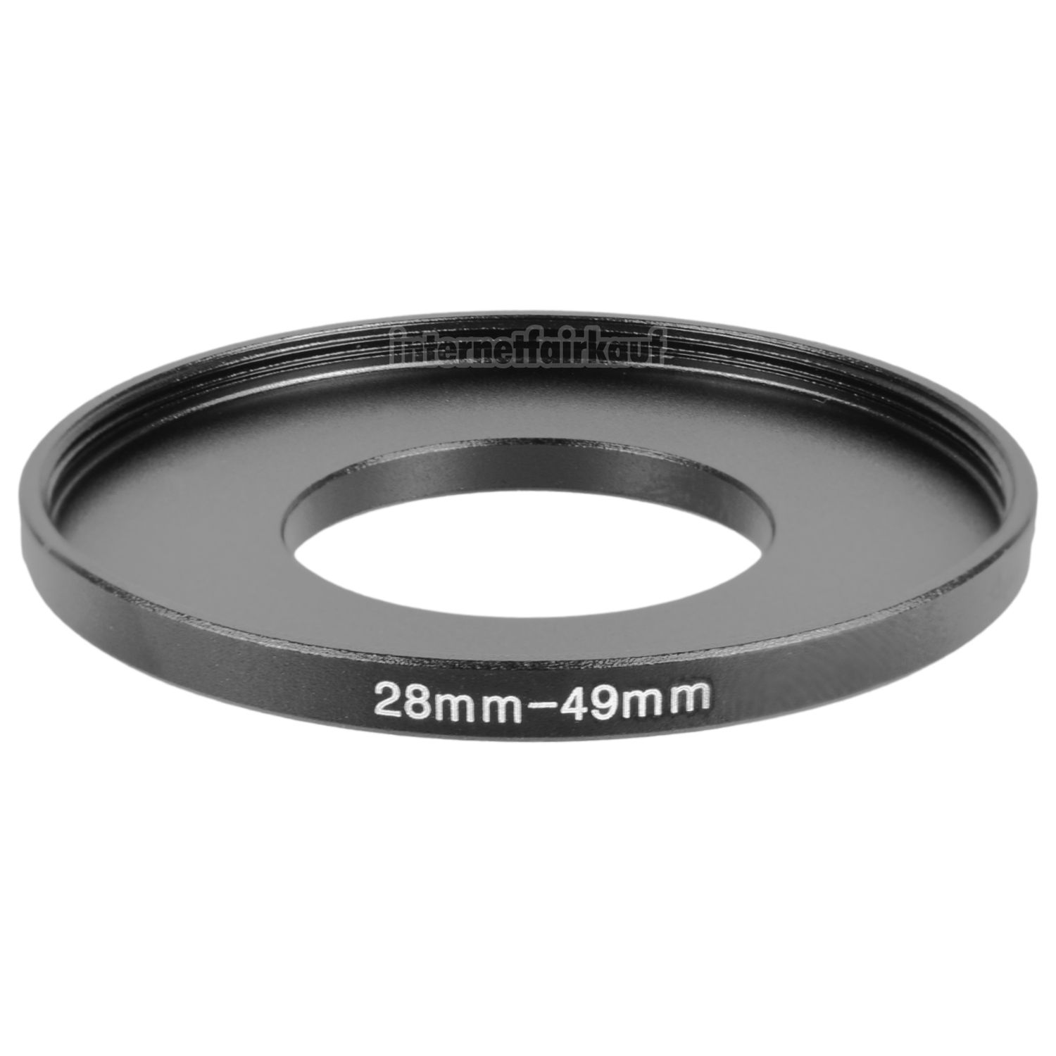 28-49mm Adapterring Filteradapter schwarz
