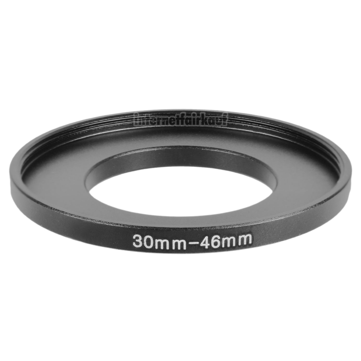 30-46mm Adapterring Filteradapter schwarz