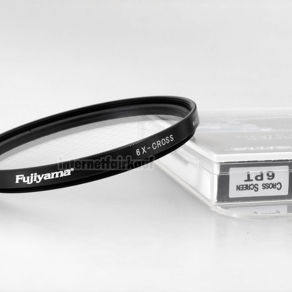 6x Sternfilter / 6-fach Cross Filter 55mm