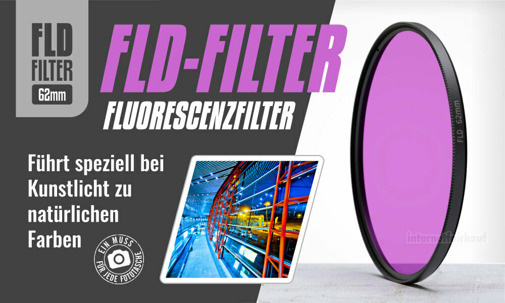 FD / FLD Filter 62mm