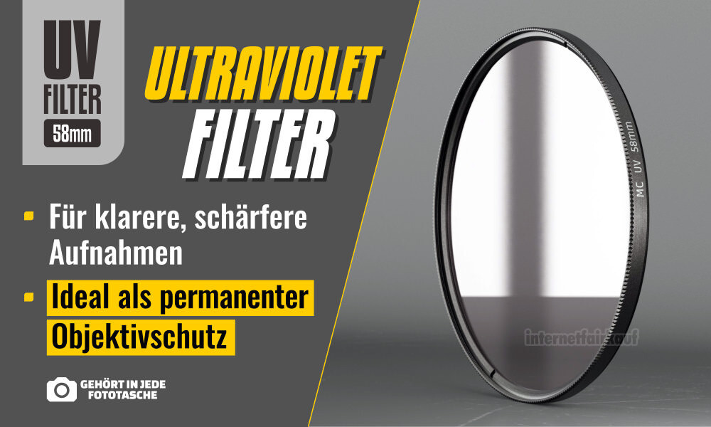 MC UV Filter 58mm