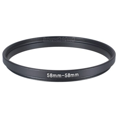 58-58mm Adapterring Distanzring
