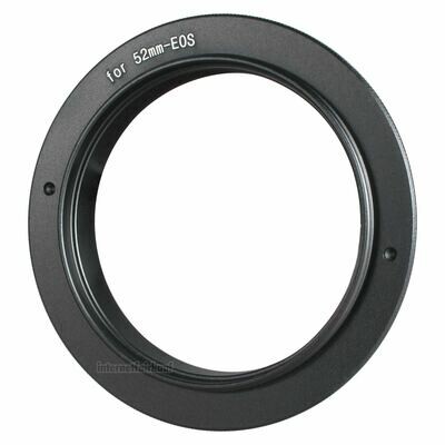 Umkehrring 52mm für Canon EOS