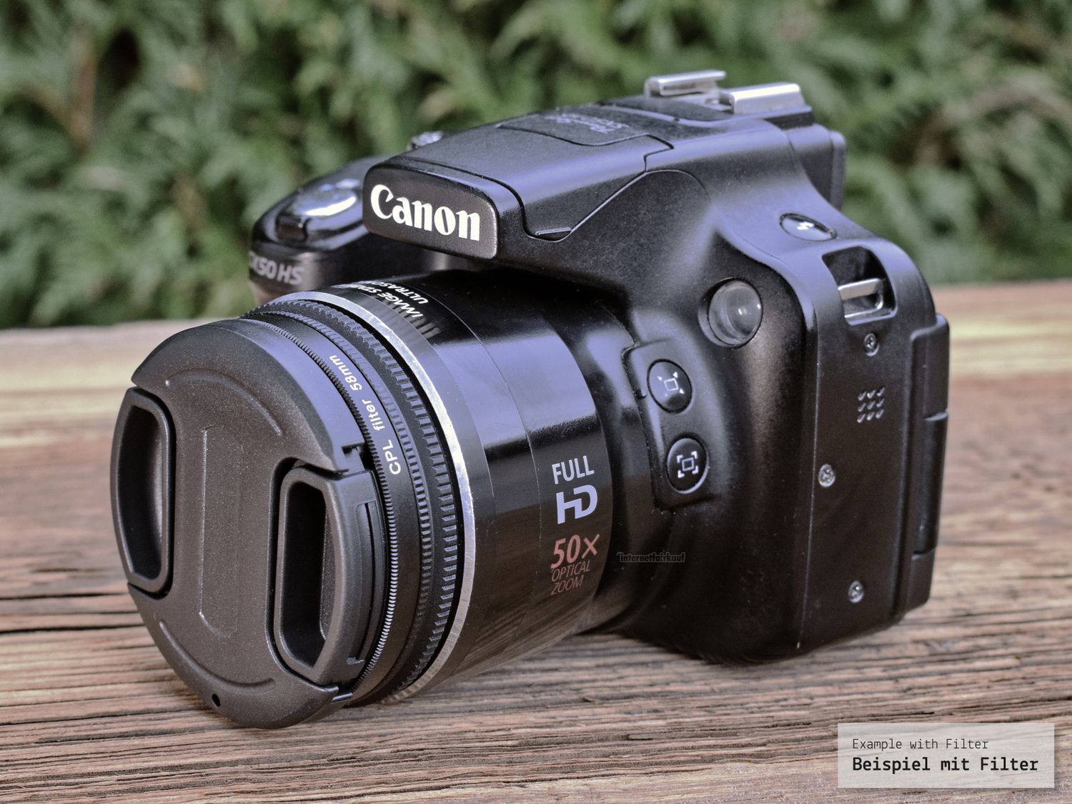 Kiwifotos LA-58SX50 Adapter für Canon G3X SX540HS SX530HS SX70HS u.a.