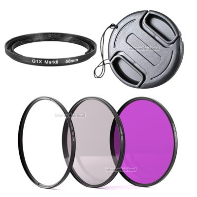 5-teiliges Zubehörset für Canon PowerShot G1X Mark II