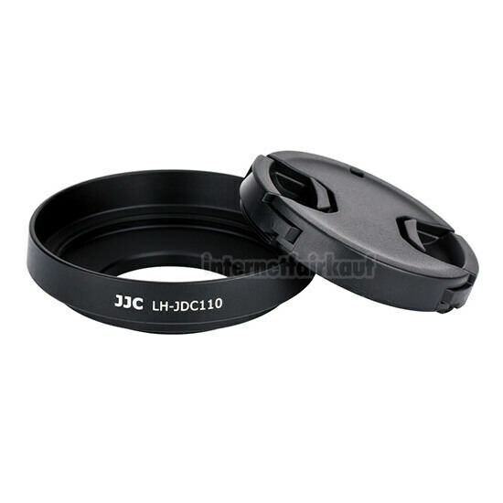 JJC LH-JDC110 Filteradapter Gegenlichtblende für Canon G1X Mark III