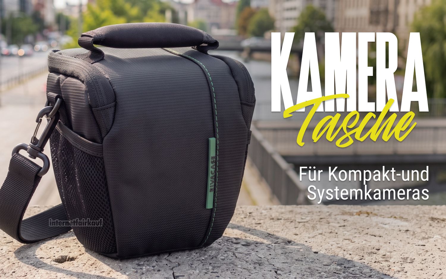 Fototasche passend für Sony Alpha A6100 und 16-50mm Objektiv - Kameratasche