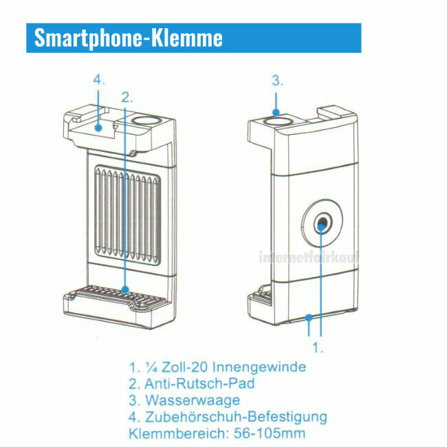 JJC TP-MT1K Mini Stativ Kit