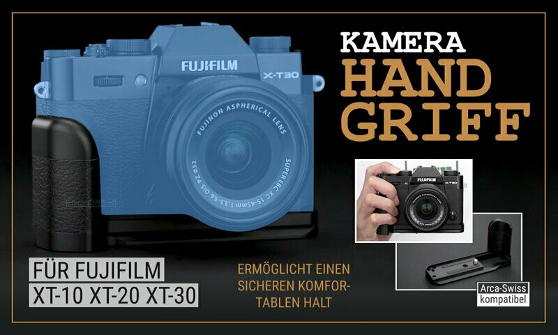 JJC HG-XT30 - Kamera-Handgriff für Fujifilm XT-30 XT-20 XT-10