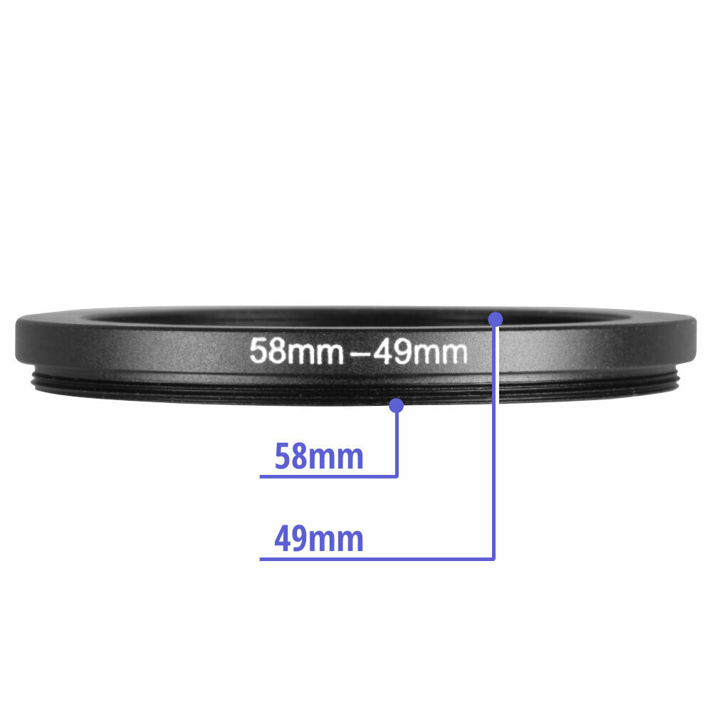 Umkehrring Retro-Adapter für 58mm passend für Sony E-Mount NEX und ILCE Kameras