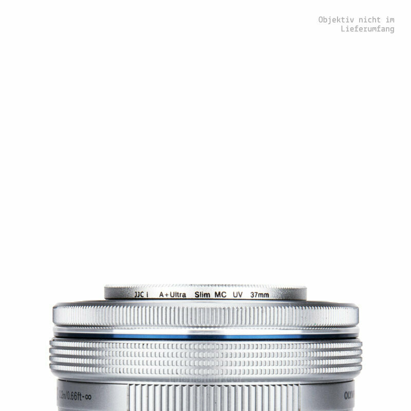 JJC F-MCUV37 SILVER - UV Filter 37mm silber ultra slim
