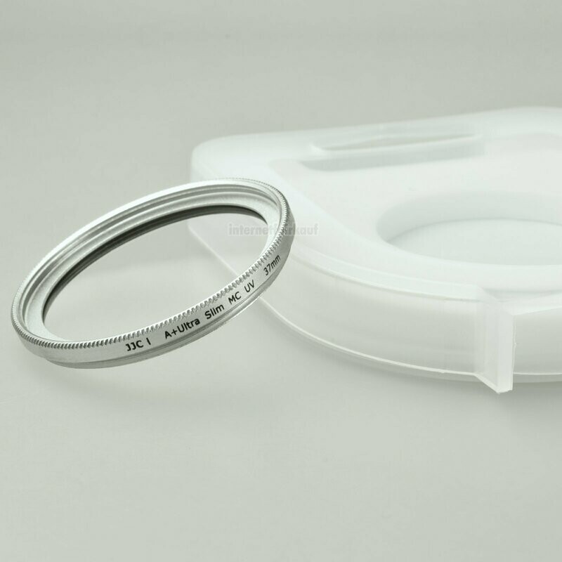 JJC F-MCUV37 SILVER - UV Filter 37mm silber ultra slim