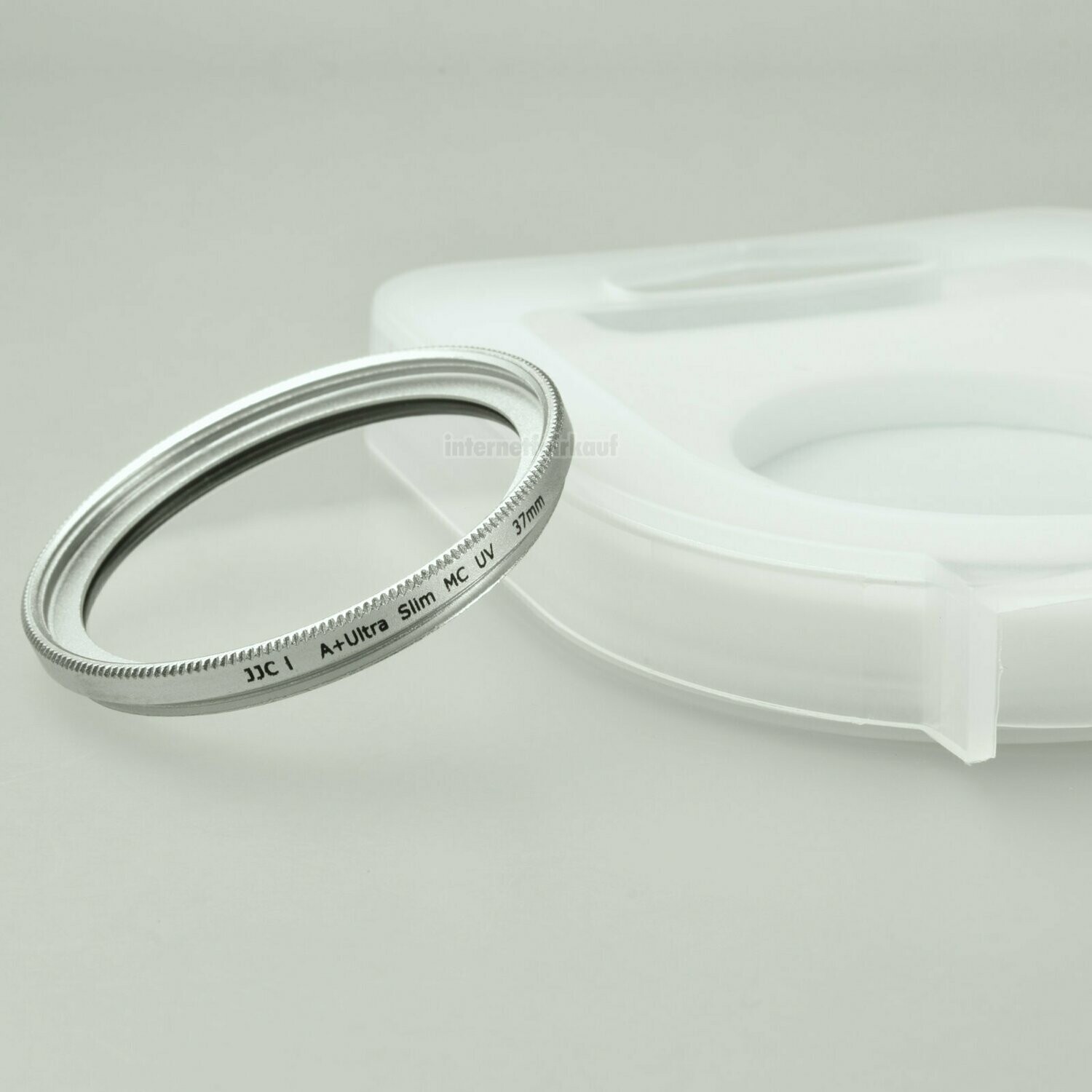 JJC F-MCUV37 SILVER - UV Filter 37mm silber ultra slim