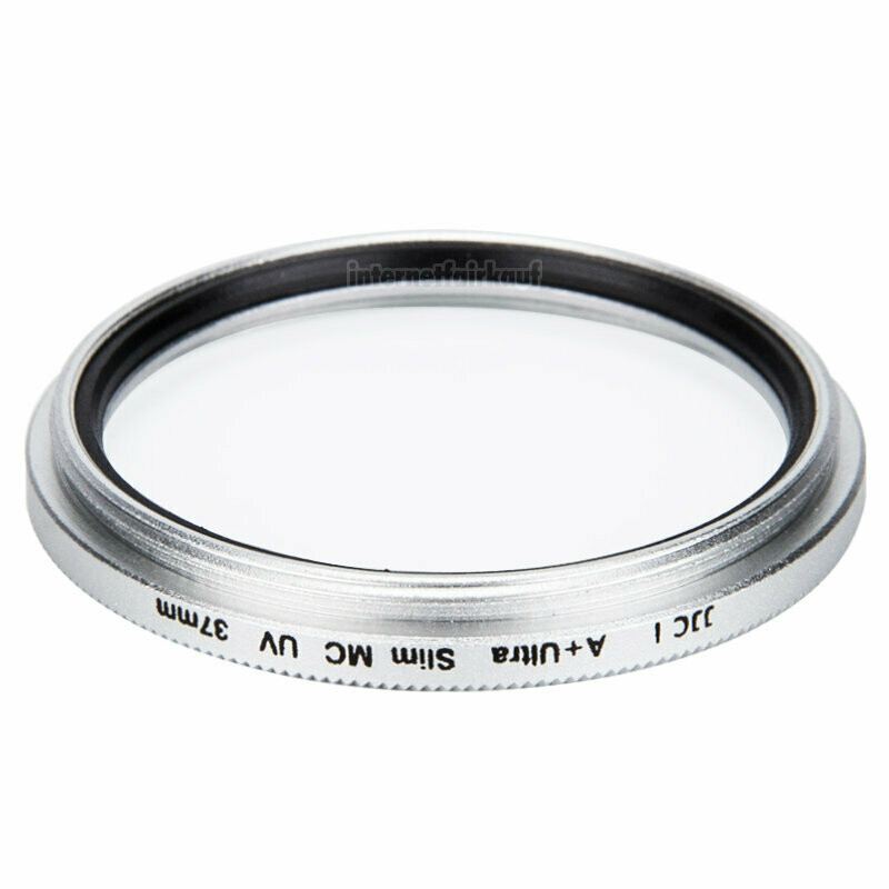 JJC F-MCUV37 SILVER - UV Filter 37mm silber ultra slim