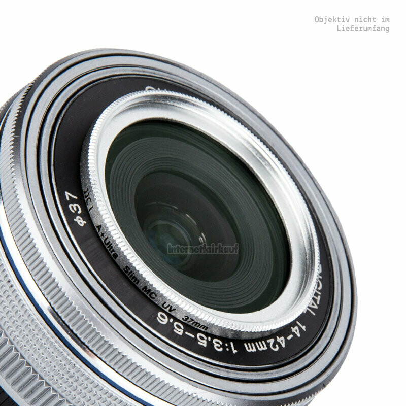 JJC F-MCUV37 SILVER - UV Filter 37mm silber ultra slim