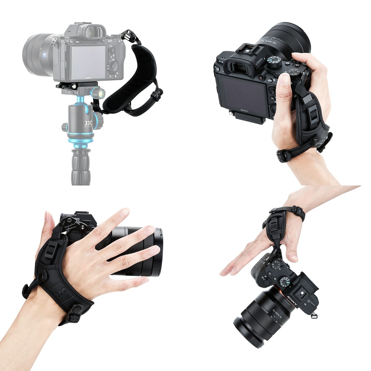 JJC HS-ML1M BLACK - Handschlaufe für mirrorless Kameras DSLM