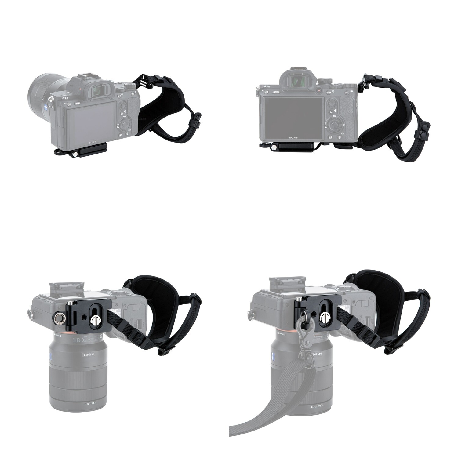 JJC HS-ML1M BLACK - Handschlaufe für mirrorless Kameras DSLM