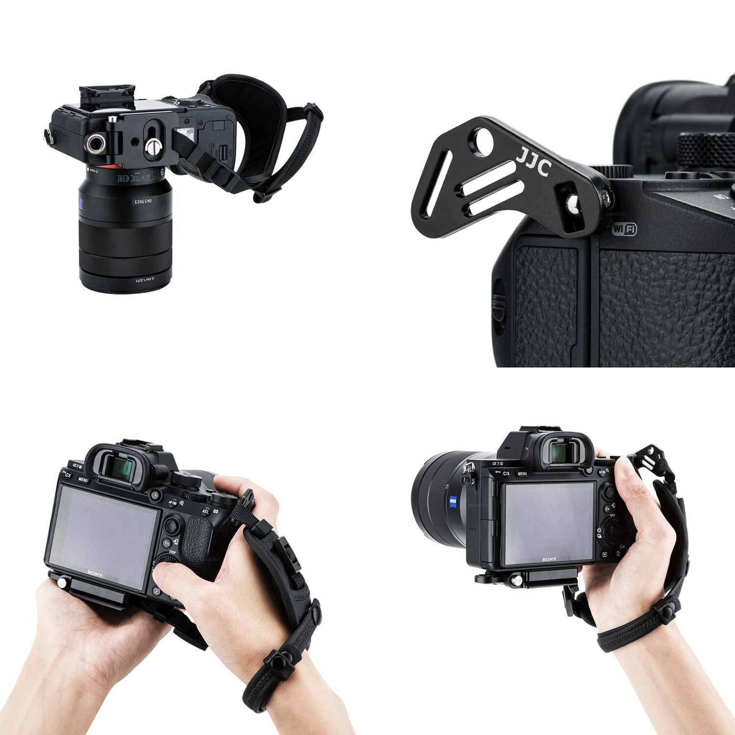 JJC HS-ML1M BLACK - Handschlaufe für mirrorless Kameras DSLM