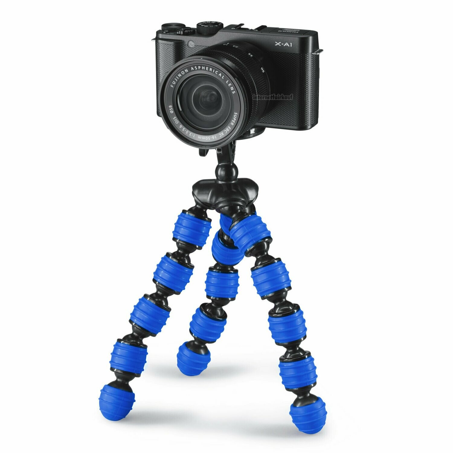 Cullmann ALPHA 350, blau flexibles Stativ