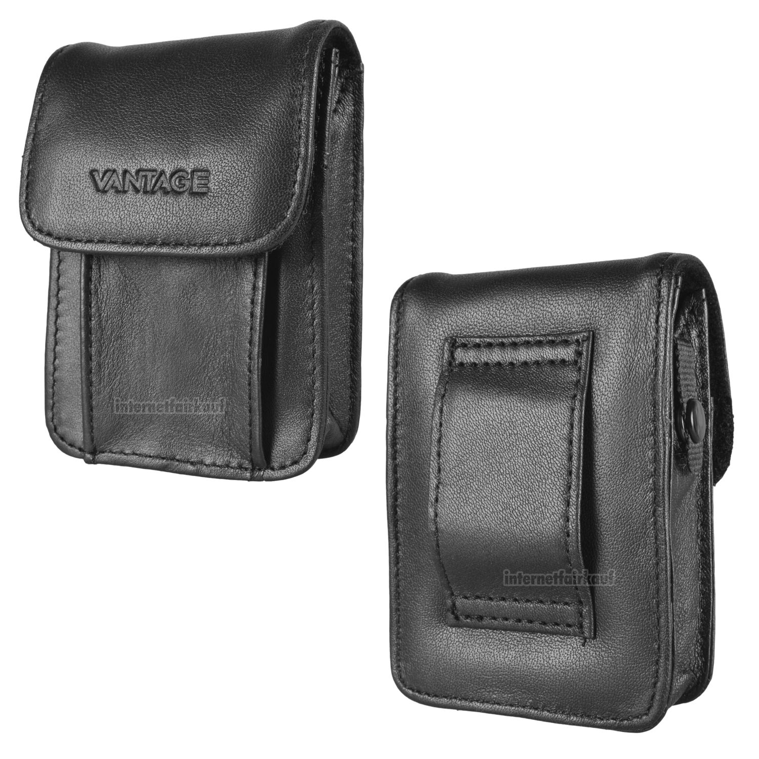 Leder Etui passend für Canon IXUS 240 HS - Kameratasche