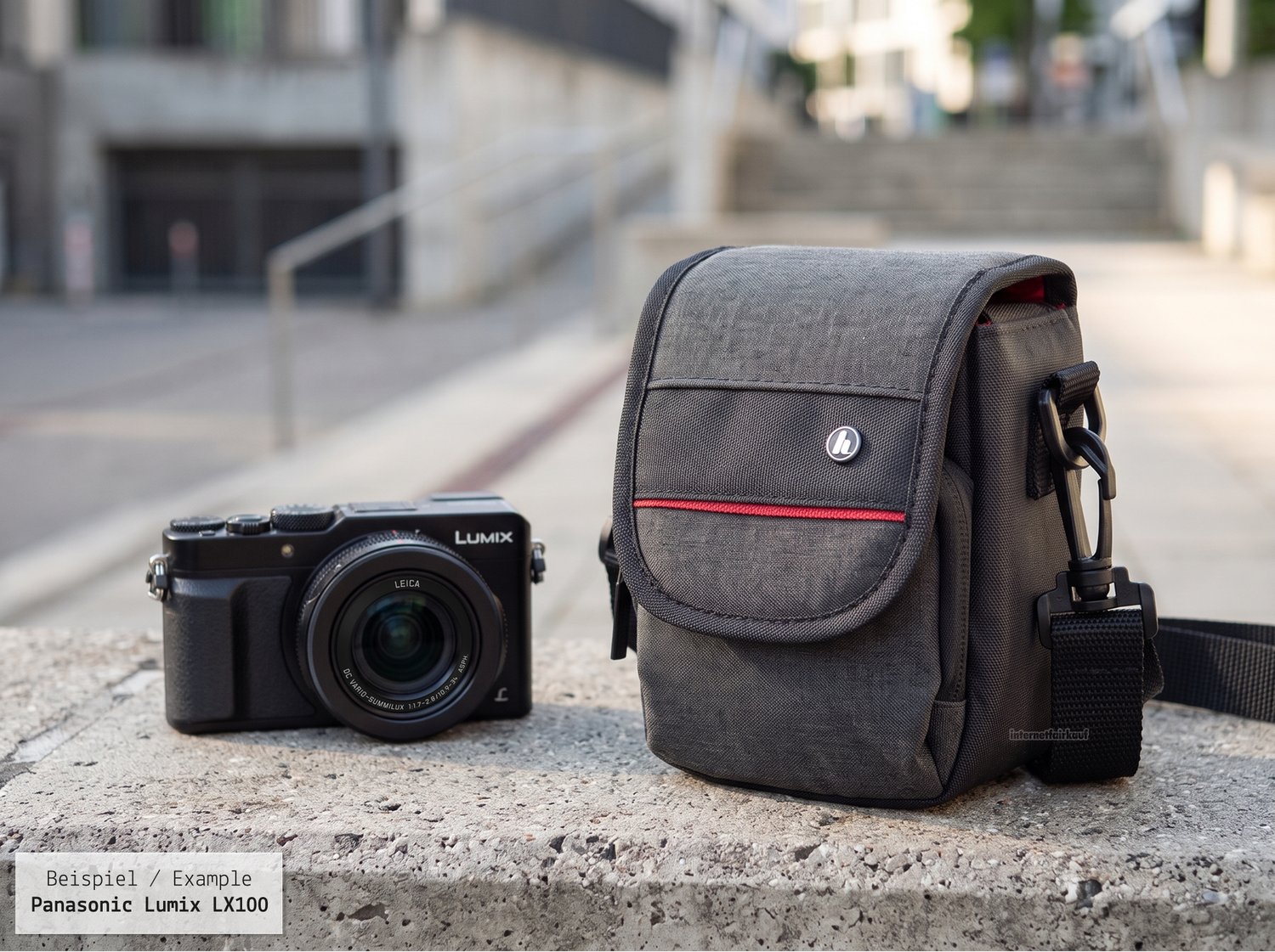 Hama Kameratasche passend für Nikon 1 J4 und Nikkor VR 10-30mm
