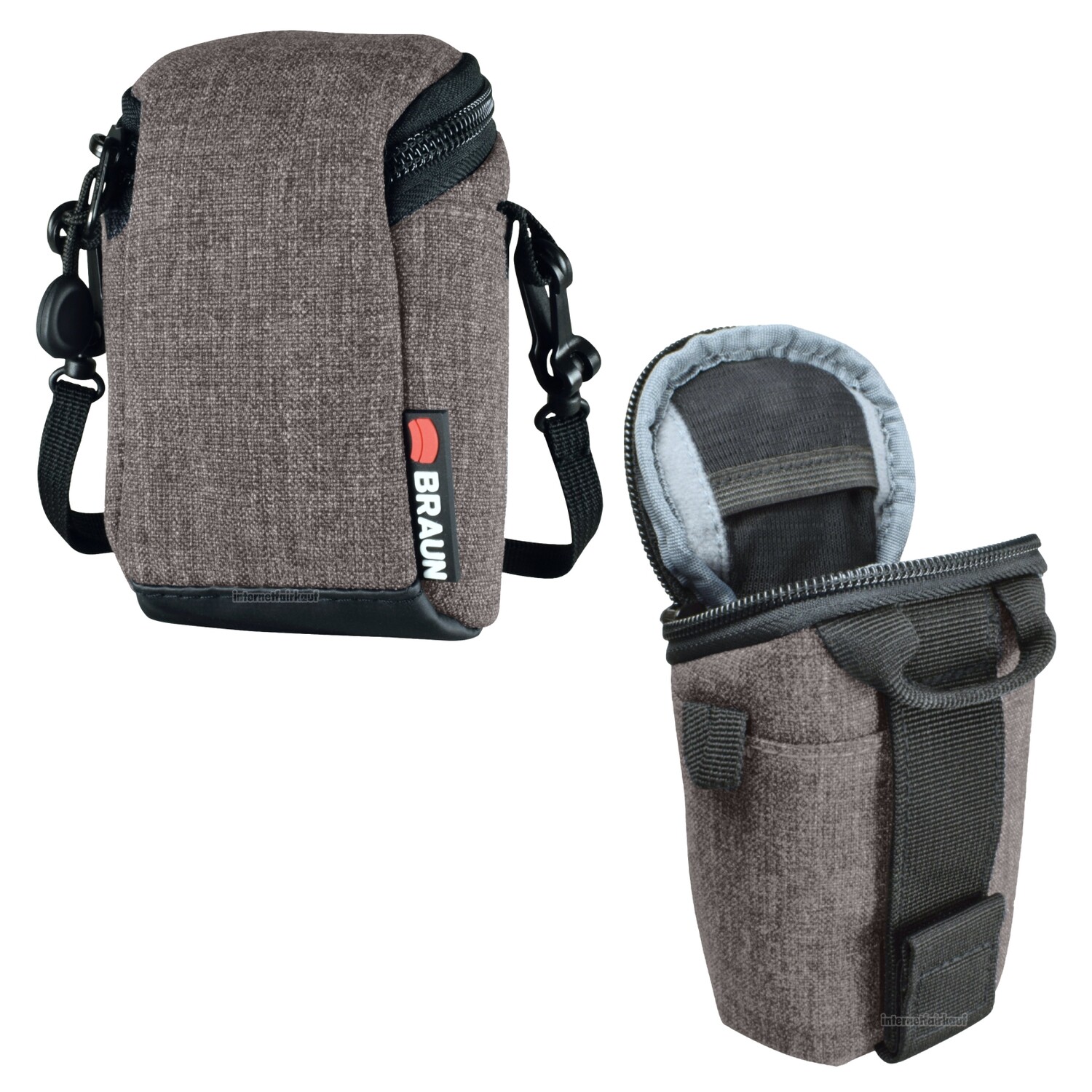 Braun Alpe Compact 1 Earth Kameratasche