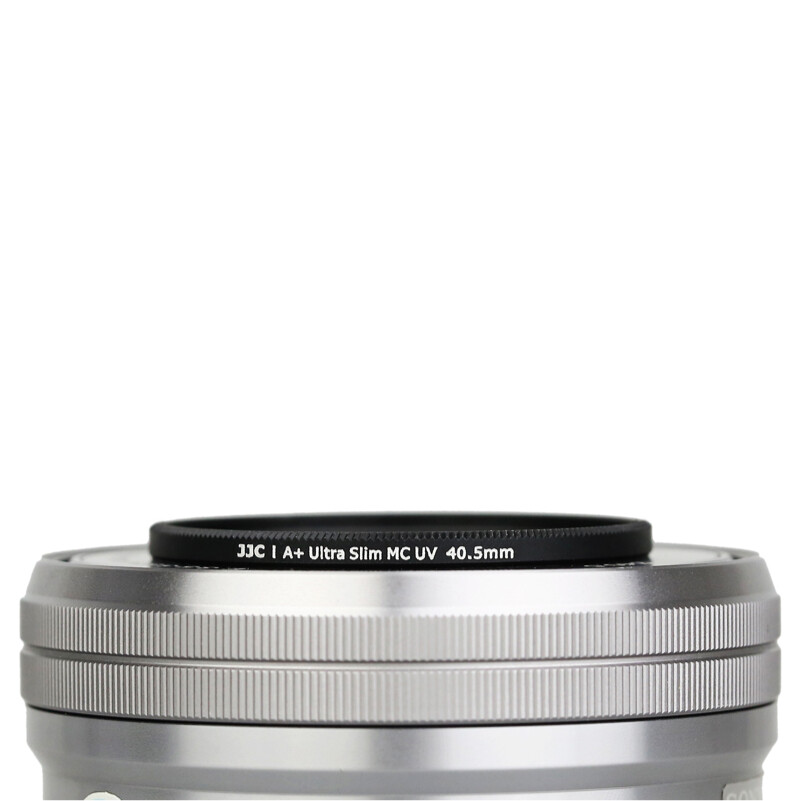 JJC F-MCUV405 - UV Filter 40.5mm schwarz ultra slim