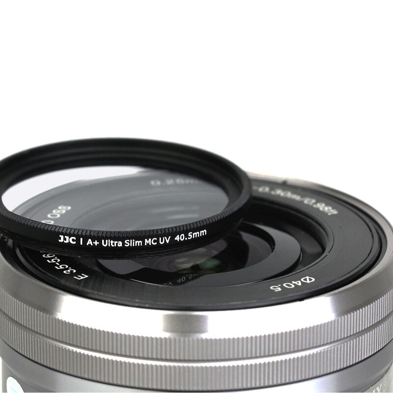 JJC F-MCUV405 - UV Filter 40.5mm schwarz ultra slim