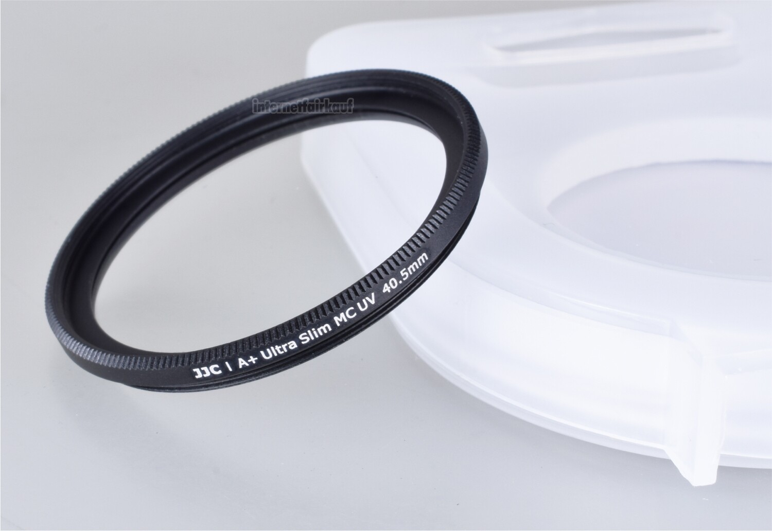JJC F-MCUV405 - UV Filter 40.5mm schwarz ultra slim